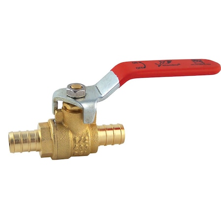 Sharkbite SharkBite 3/4 in. Brass Crimp Ball Valve Full Port Lever For Potable Water 22462LFA